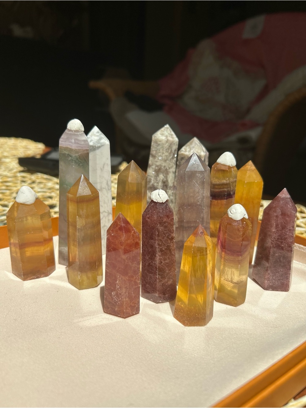 15pc crystals point